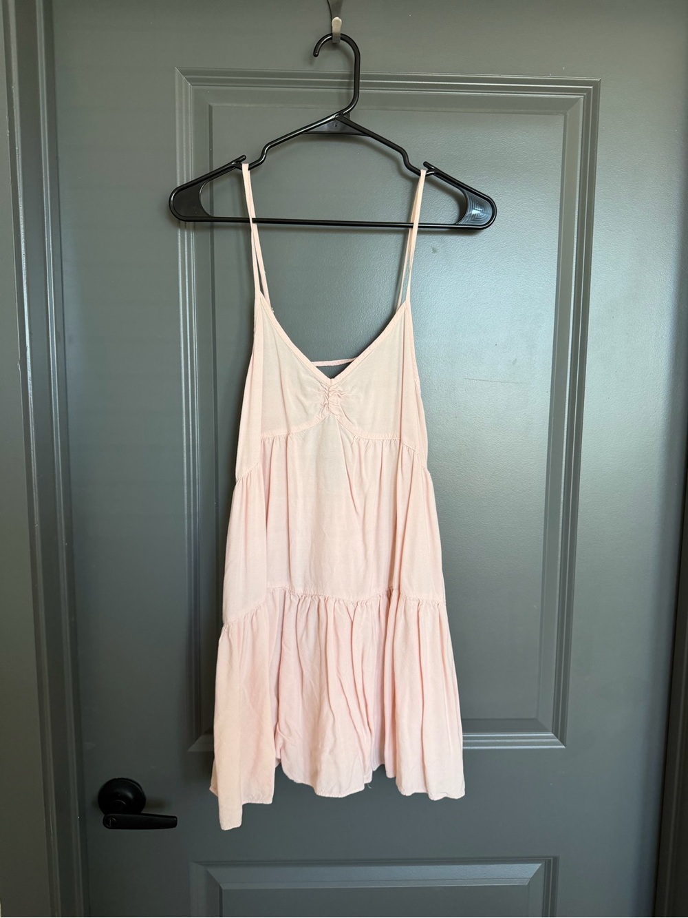 Urban Outfitters Light Pink Spaghetti Strap Summer Dress